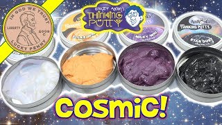 NEW Crazy Aarons Cosmic Thinking Putty Milky Way  Northern Lights  Solar Wind amp Star Dust [upl. by Nehtanhoj100]