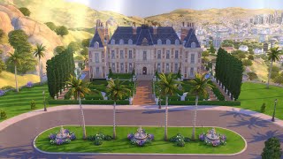 Château de Sceaux  The Sims 4  No CC No Mod  Stop Motion Build [upl. by Nwahsan]