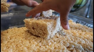 Best Rice Krispies Treats Recipe Ever  We are the Shuklas [upl. by Bellaude195]