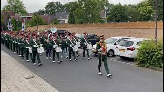 HARMONIE EN KLAROENKORPS AMICITIA BANHOLT EUROPARADE 2024 [upl. by Cuthburt422]