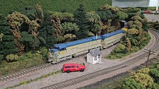 Ed Stovers Delaware and Hudson HO Layout [upl. by Ainotahs]