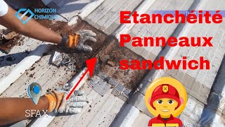 Etanchéité panneau sandwich PART1 [upl. by Aliuqa]