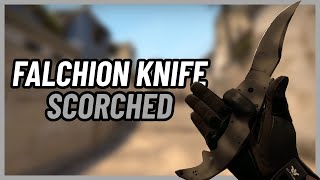 ★ Falchion Knife Scorched  CSGO Knife Showcase [upl. by Delly]