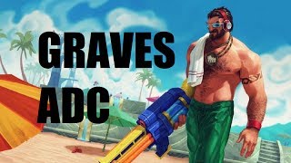 League of Legends  Pool Party Graves ADC  Full Game With Friends [upl. by Nedmac]