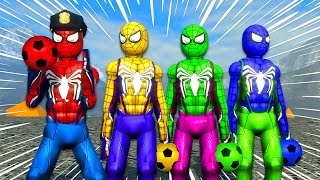 SPIDERMAN Ragdoll Fights Live ActionPacked Superhero Battles [upl. by Yauqaj]