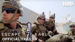 Escape From Kabul  Official Trailer  HBO [upl. by Aihseuqram657]