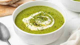 Chilled Lettuce Soup Recipe [upl. by Rolando]