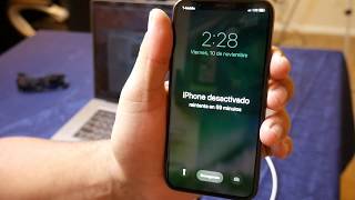 Como Desbloquear IPhone si olvidaste el código [upl. by Saw]