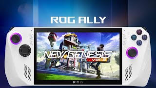 Phantasy Star Online 2 New Genesis  Rog Ally Ryzen Z1 Extreme [upl. by Tatia941]