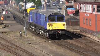 58023 arrives at Kidderminster 140924 [upl. by Cartie369]