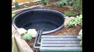 Preformed Rigid Pond Liner Installation Kio Fish Ponds [upl. by Nyletac]