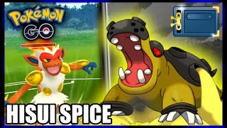 Spicing up the Hisui Cup w Infernape Luxray Roserade and more Pokémon Go Battle League [upl. by Sabian]