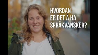 Hvordan er det å ha språkvansker [upl. by Nemrac188]