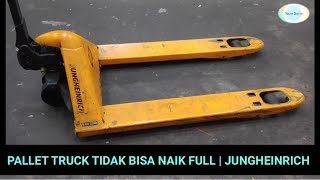 CARA PERBAIKAN PALLET TRUCK  HAND PALLET JUNGHEINRICH TIDAK BISA NAIK FULL [upl. by Nami127]