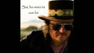 Zucchero  Occhi with lyrics [upl. by Eicam93]