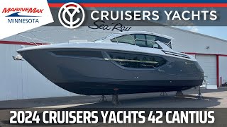 2024 Cruisers Yachts 42 Cantius For Sale at MarineMax Rogers MN [upl. by Ylla]