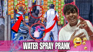 Water Spray on Stranger  Spray prank in india  amitsoni [upl. by Vitoria]