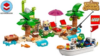 LEGO Animal Crossing 77048 Kappns Island Boat Tour Speed Build Review [upl. by Anerda]