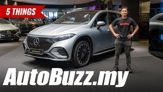 2023 MercedesBenz EQS SUV 580 4MATIC RM700k  AutoBuzz [upl. by Hareenum]