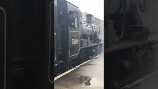 BR 2MT 78019 arriving into Tunbridge Wells west station the spa valley railway [upl. by Hali]