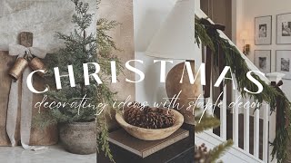 9 Staple Christmas Decor Items with Decorating Ideas  Christmas Decor Must Haves [upl. by Darrick]