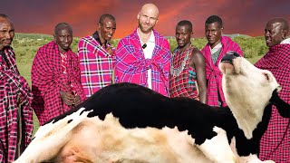 I Ate with the Maasai Tribe in Kenya Tribal Food in East Africa [upl. by Eamanna]