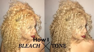 How to bleach amp tone your hair at home with Wella Toners [upl. by Maurizio]