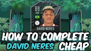 FIFA22 SQUAD FOUNDATIONS DAVID NERES CHEAPEST SBC SOLUTION  FUT ULTIMATE TEAM [upl. by Enyahc]