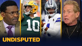 Cowboys huge home favorites over Packers in Super Wild Card Weekend who wins  NFL  UNDISPUTED [upl. by Ikuy]