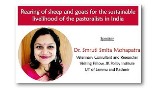 Rearing of sheep and goats for sustainable livelihood of pastoralists in India Sheepfarming [upl. by Anatniuq]