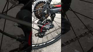 Cycle Rear Derailleur Chain Drop Problem Fix At Home Made Easy shorts [upl. by Libbie358]