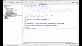 Spring Tutorial 34  AOP XML configuration [upl. by Dessma926]