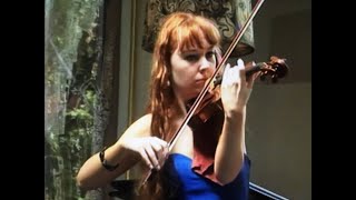 Paganini in shorts Violin Concerto No1 Excerpt Anna Karkowska Speed of Light in Legato [upl. by Nyrahs]