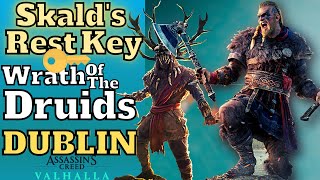 Valhalla Find Key Skalds Rest Chest Dublin Wrath Of The Druids Dubgail Landing Chest Key [upl. by Akirdna951]