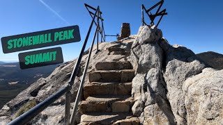 Stonewall Peak Trail SUMMIT ⛰️ [upl. by Tomasine]