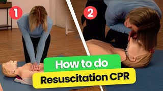 How To Perform CPR A Step By Step Guide  Resuscitation CPR First Aid Training [upl. by Schonthal710]