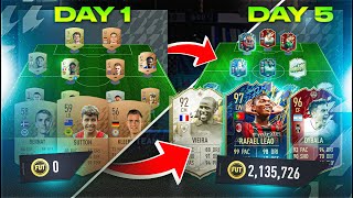 Whats the Best Team you can make in 5 Days on FIFA 22 [upl. by Stephenie]