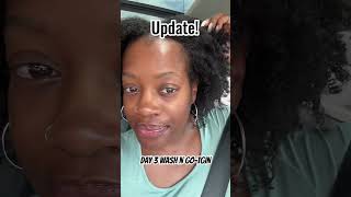 3Day Update TGIN Miracle Styling Curl Elongating Gel 🫣 haircare tgin curlyhairproducts [upl. by Nahshon]