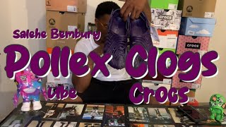 Salehe Bembury Pollex Clogs Ube x Crocs Review  on foot [upl. by Annohsak164]