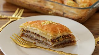 Baklava Recipe  How to Make Baklava [upl. by Razid]