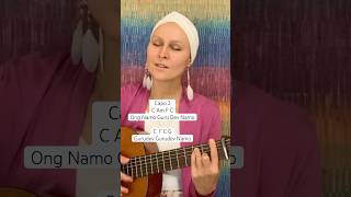 Ong Namo Guru Dev Namo  Kundalini Mantra Chords  Snatam Kaur version Guitar Chords [upl. by Aleron825]