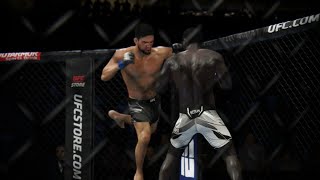 UFC Fight Night 821  Jared Cannonier vs Kelvin Gastelum  Middleweight Bout Highlights  UFC 4 [upl. by Fabi]