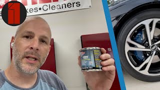 HOW TO PAINT BRAKE CALIPERS THE EASIEST WAY [upl. by Greggs]