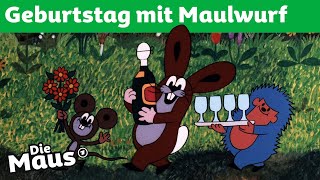 Die Geburtstagsfeier  Der kleine Maulwurf  DieMaus  WDR [upl. by Okkin]