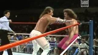 Ravishing Rick Rude Vs Brutus The Barber Beefcake 1989 [upl. by Hugibert]