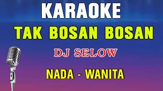 SETIA UNTUK SELAMANYA  Aprilian amp Fauzana  KARAOKE Nada Wanita  DJ SELOW FULL BASS [upl. by Charmaine]