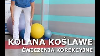 KOLANA KOŚLAWE  Ćwiczenia korekcyjne wad postawy [upl. by Skolnik75]