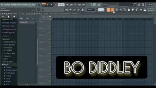 BO DIDDLEY Drum Pattern  FL STUDIO 20 Tutorials [upl. by Kaczer661]