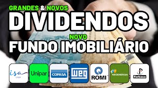 🚨 URGENTE GRANDES DIVIDENDOS e DATACOM Próxima Novo IPO Fundo Imobiliário High Grade Investir [upl. by Ollehto278]