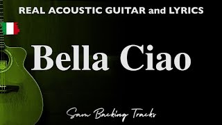 Bella Ciao Slow Acoustic Karaoke [upl. by Maxantia]